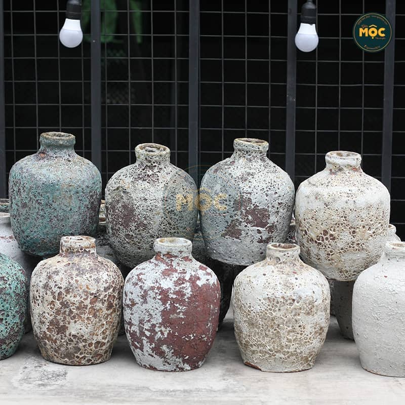 Trang Trí | 3174 Atlantic Bình Sao Hỏa 18x18x23 M6