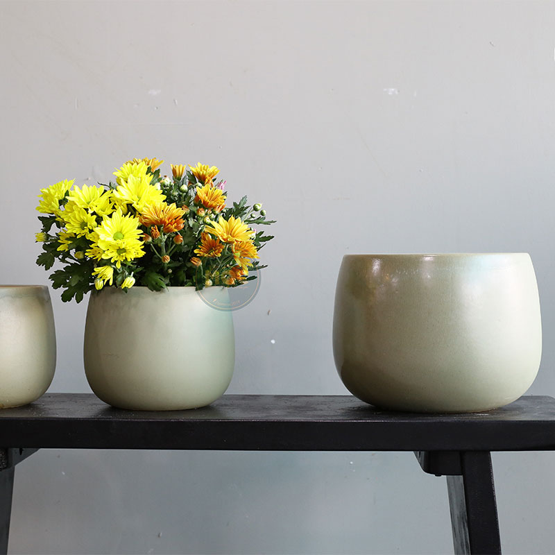 Mờ | 3746 Chậu ID Bầu Đáy 21x21x17 M19