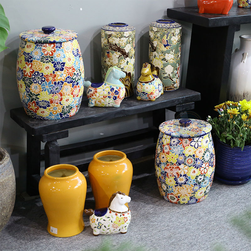 4177 Gốm Thú Ngựa Gốm Tiểu Lạc 18x10x15